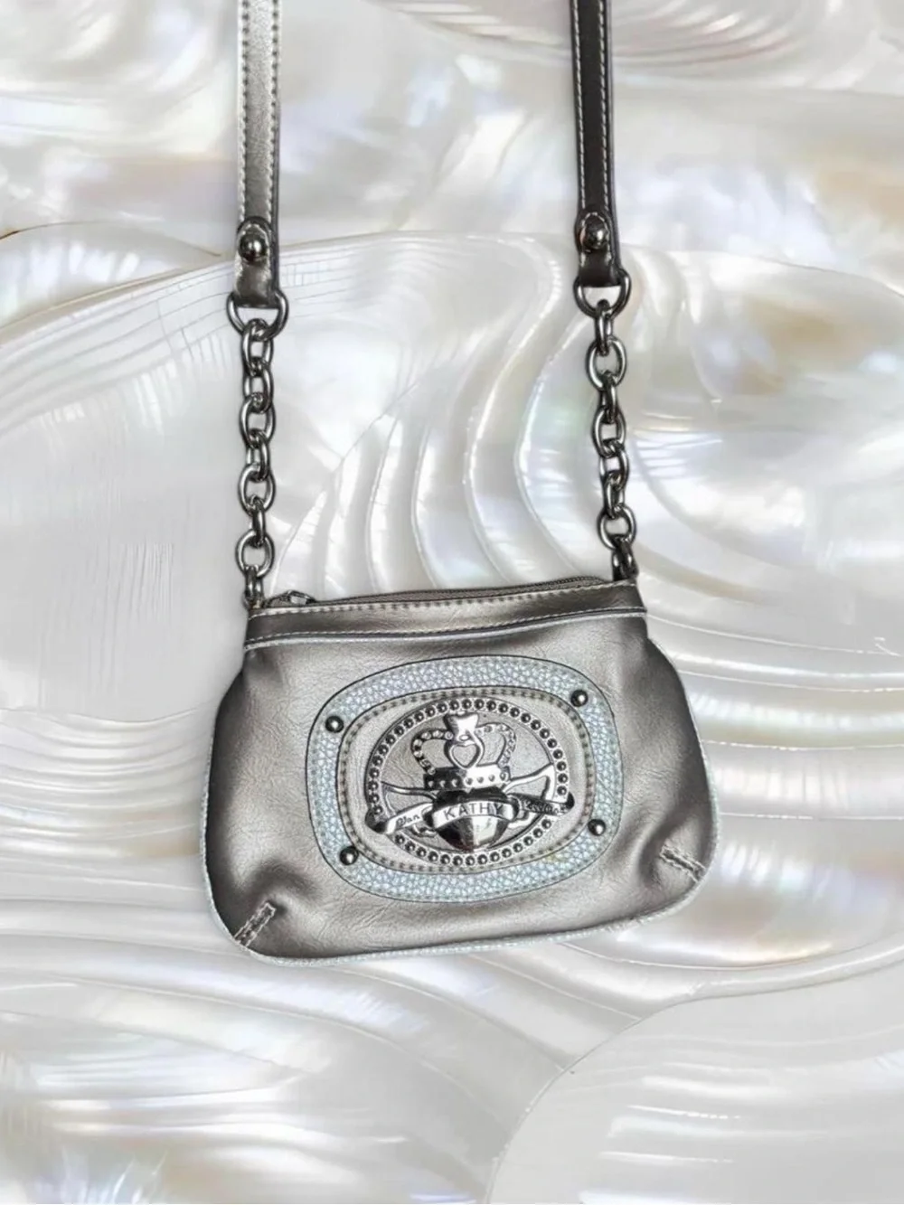 Vintage Kathy Van Zeeland Leather Purse